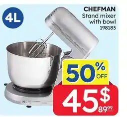 Rossy CHEFMAN Stand mixer with bowl offer
