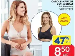 Rossy CAROLE MARTIN L'ORIGINAL! Full Freedom Comfort bra offer