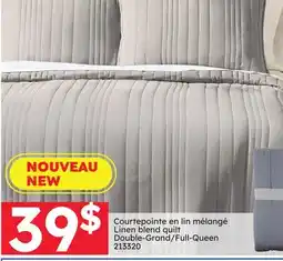 Rossy 1PCS QUILT LINEN BLEND offer