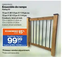 Patrick Morin Railing Kit offer
