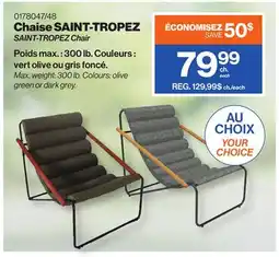 Patrick Morin SAINT-TROPEZ Chair offer