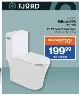 Patrick Morin ADA Toilet offer