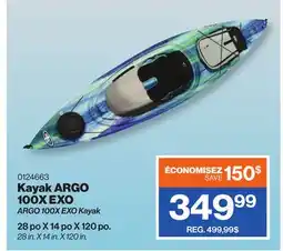 Patrick Morin ARGO 100X EXO Kayak offer
