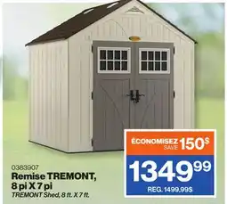 Patrick Morin TREMONT Shed, 8 ft. X 7 ft offer