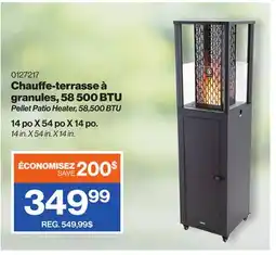 Patrick Morin Pellet Patio Heater, 58,500 BTU offer