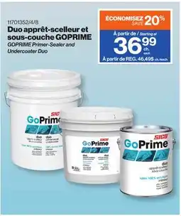 Patrick Morin GOPRIME Primer-Sealer and Undercoater Duo offer