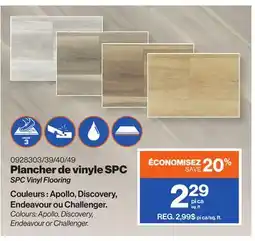 Patrick Morin SPC Vinyl Flooring offer