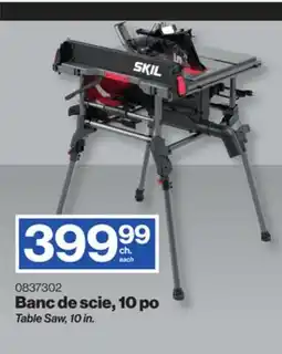 Patrick Morin Table Saw, 10 in offer