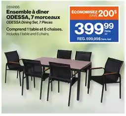 Patrick Morin ODESSA Dining Set, 7 Pieces offer