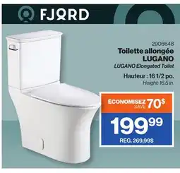 Patrick Morin LUGANO Elongated Toilet offer