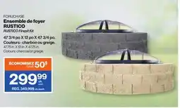 Patrick Morin RUSTICO Firepit Kit offer