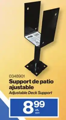 Patrick Morin Adjustable Deck Support offer