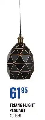 Canac Triang 1-Light Pendant offer