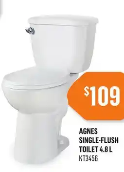 Canac Agnes Single-Flush Toilet 4.8 L offer