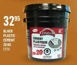 Canac Black Plastic Cement 20kg offer