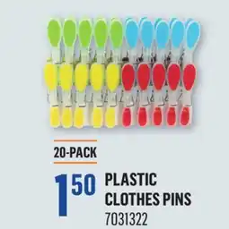 Canac Plastic Clothes Pins offer