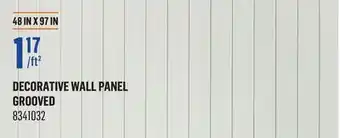 Canac Decorative Wall Panel offer