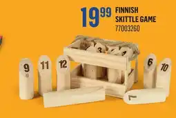 Canac Finnish Skittle Game offer
