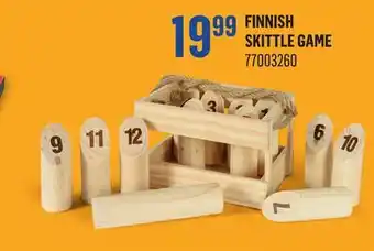 Canac Finnish Skittle Game offer
