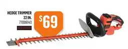Canac Hedge Trimmer 22 in offer