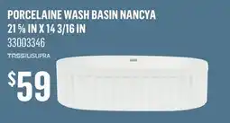 Canac Porcelaine Wash Basin offer