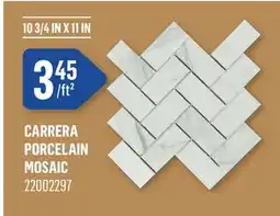 Canac Carrera Porcelain Mosaic offer