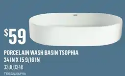 Canac Porcelain Wash Basin offer