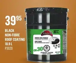 Canac Black Non-Fibre Roof Coating 18.9L offer