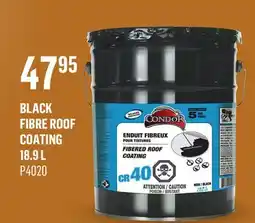 Canac Black Fibre Roof Coating 18.9L offer