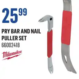 Canac Pry Bar and Nail Puller Set offer