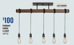 Canac Pendant offer
