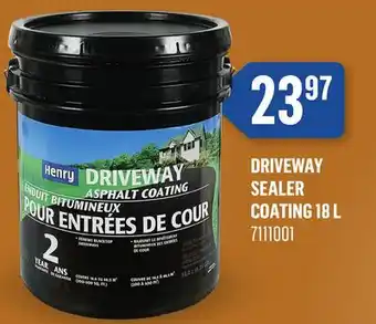 Canac Driveway Sealer offer
