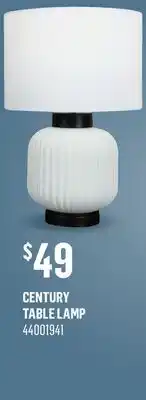 Canac Century Table Lamp offer