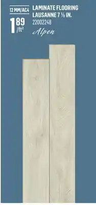 Canac Laminate Flooring offer
