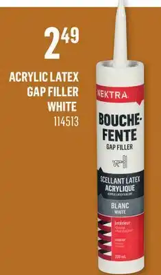 Canac Acrylic latex Gap Filler White offer