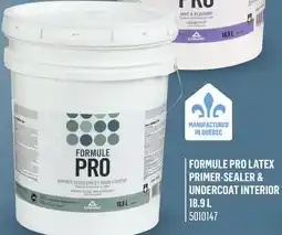 Canac Formule Pro Latex Primer-Sealer & Undercoat Interior 18.9 L offer
