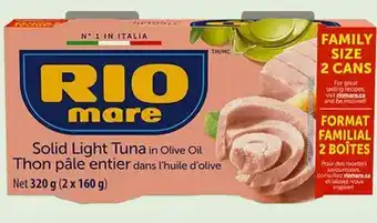 Avril RIO MARE thon pâle offer