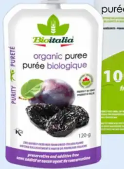 Avril purée bio offer