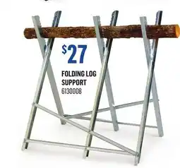 Canac Folding Log Support offer