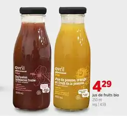 Avril Avril jus de fruits bio offer