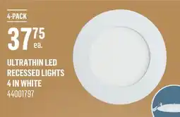 Canac Ultrathin LED Recessed Lights 4in offer