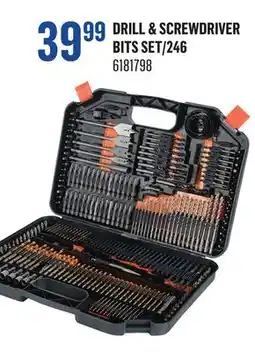 Canac Drill & Screwdriver Bits Set/246 offer