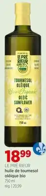Avril LE PRÉ RIEUR huile de tournesol oléique bio offer