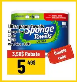 Mayrand 3=6 Ultra Paper Towels Sponge Towels offer