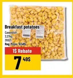 Mayrand Frozen Breakfast Potatoes 5 lb Cavendish offer