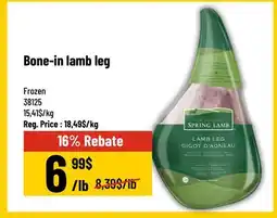 Mayrand Bone-In Lamb Leg offer