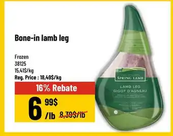 Mayrand Bone-In Lamb Leg offer