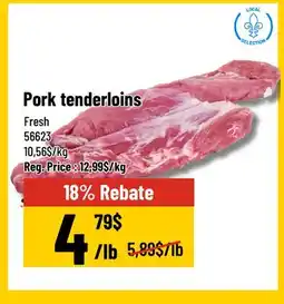 Mayrand Fresh Vacuum-seal Pork Fillet Quebec offer