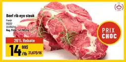 Mayrand Ungraded Beef Rib Eye Bifteck Canada offer