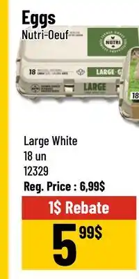 Mayrand Large White Egg 18 un Nutri-Oeuf Canada offer